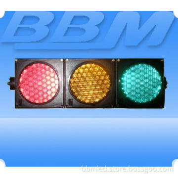 200mm (8") Cobweb Lens Vehicle LED Traffic Light (JD200-3-35CLA)